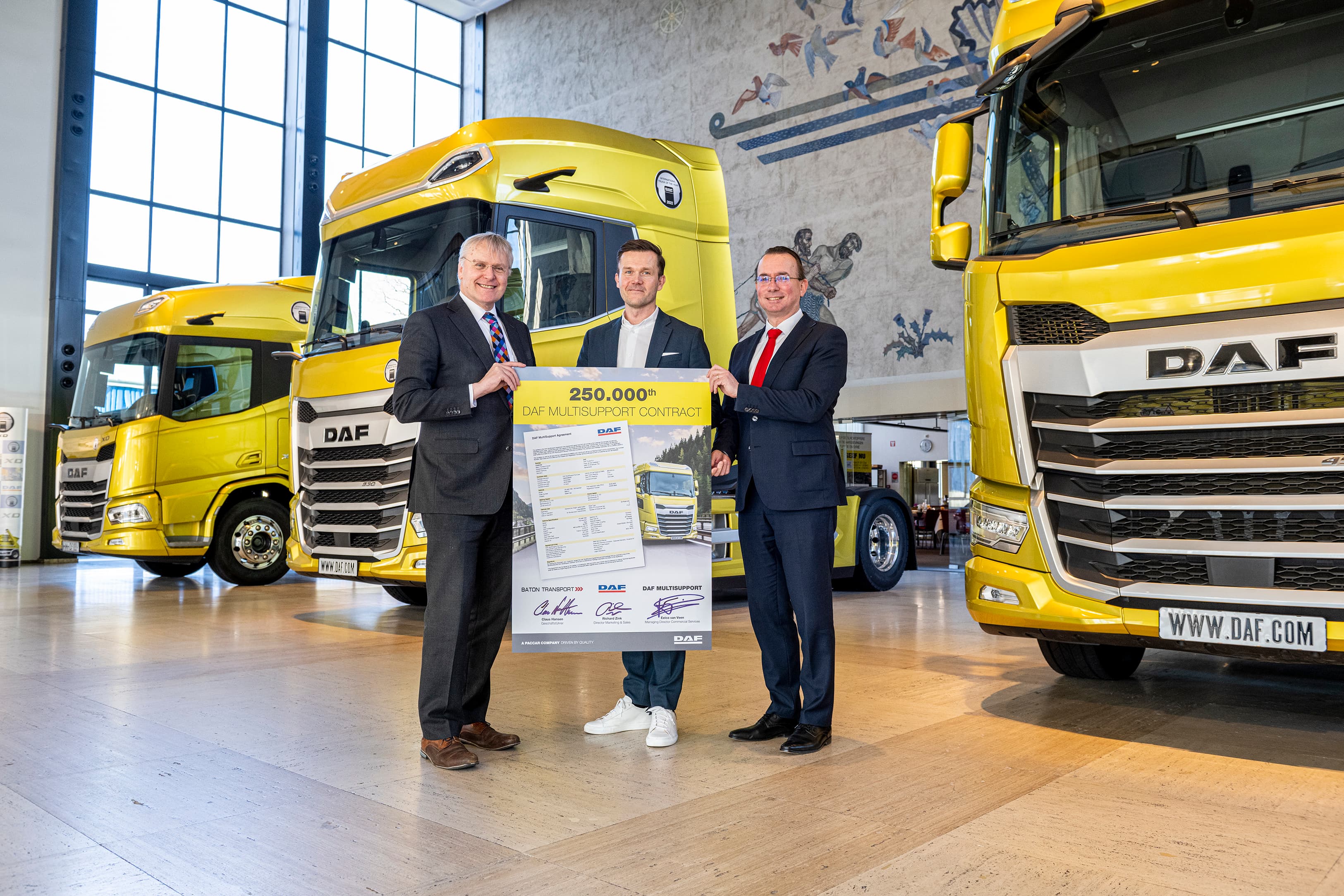 Major MultiSupport Milestone Reached By DAF Trucks