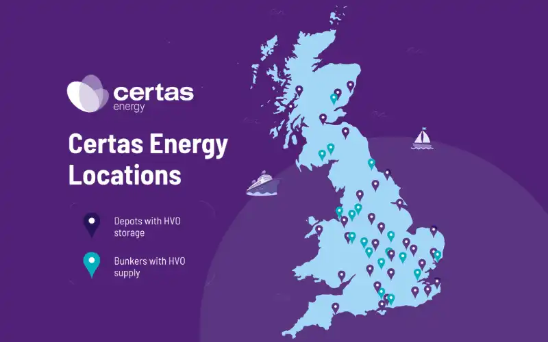 Certas Energy Sets Standard With Customer Commitment To HVO Transition Ahead Of RTX