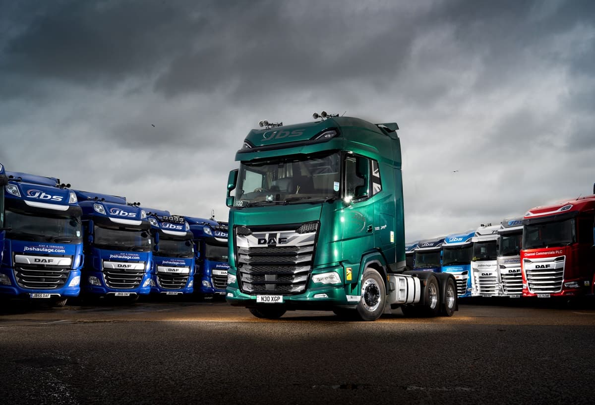 JBS Haulage celebrates milestone with special-edition DAF