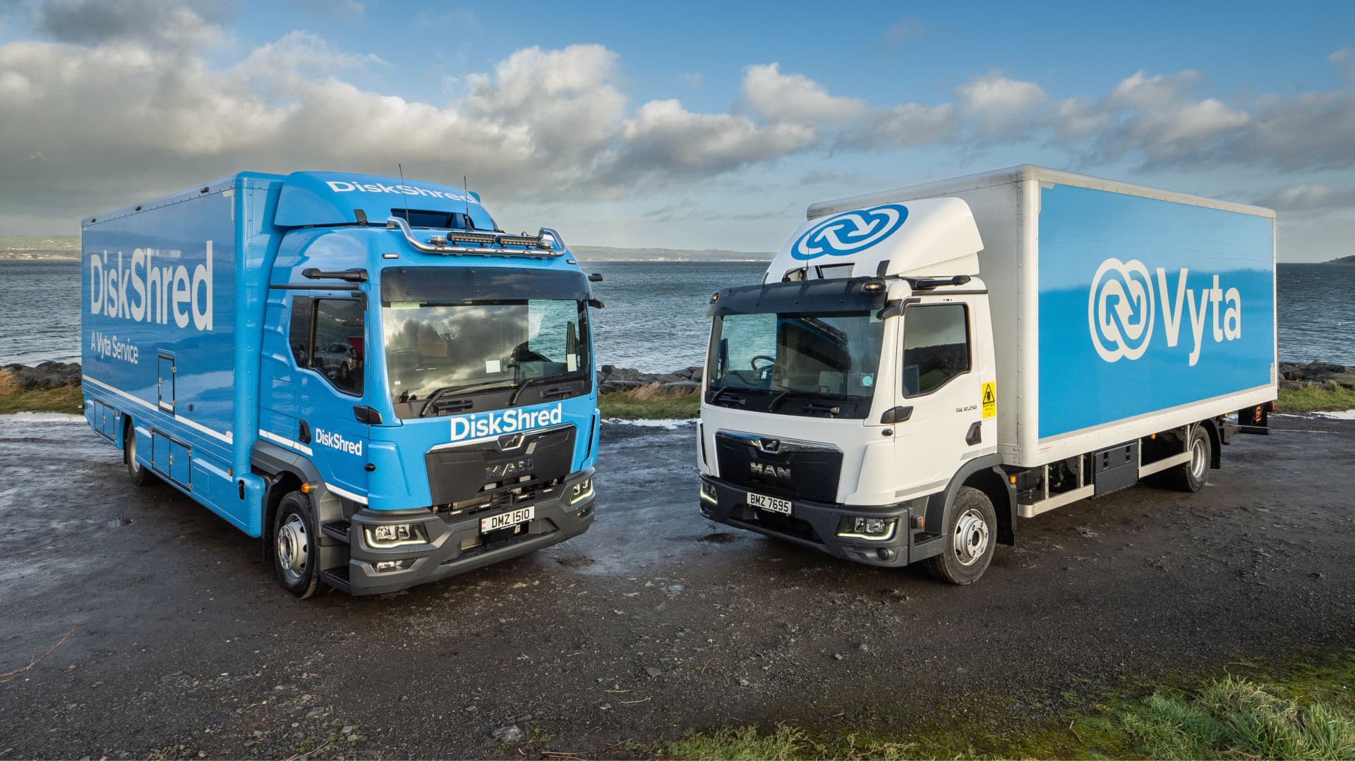 Vyta looks into the future becoming the first Truck operator in Northern Ireland to take delivery of MAN’s OptiView Mirror-Replacement system.
