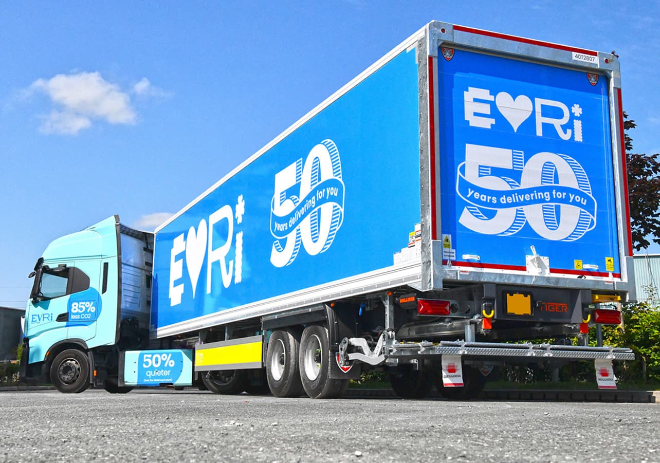 Evri orders 139 more box van trailers from Tiger