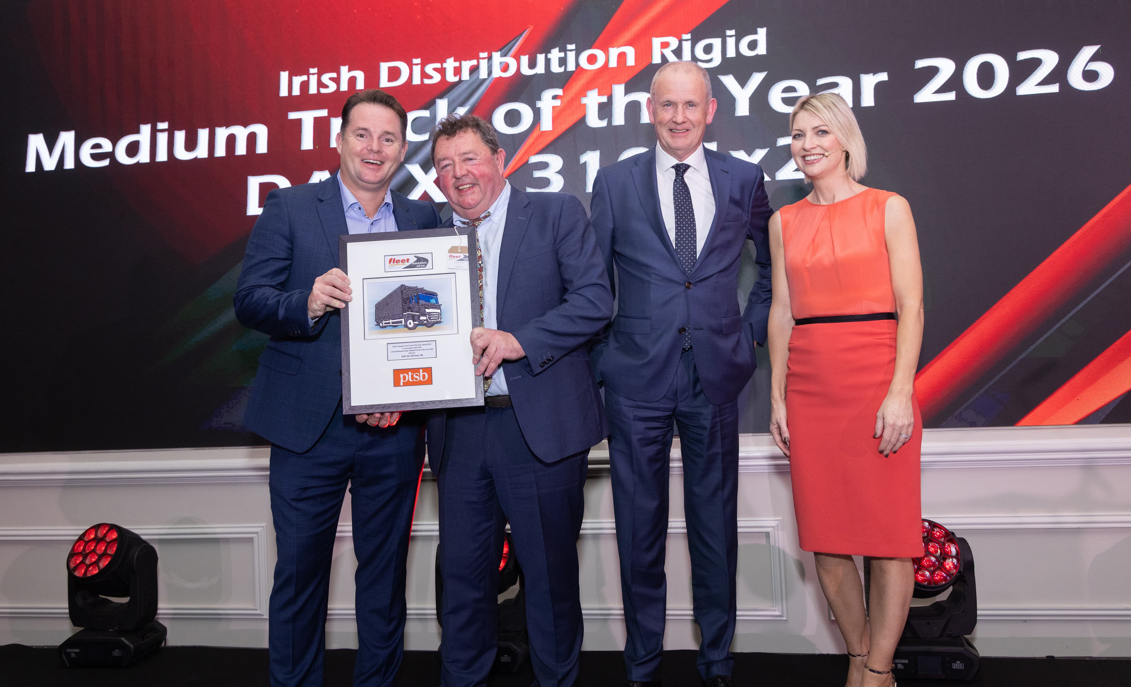 DAF XD awarded best rigid distribution truck in Ireland