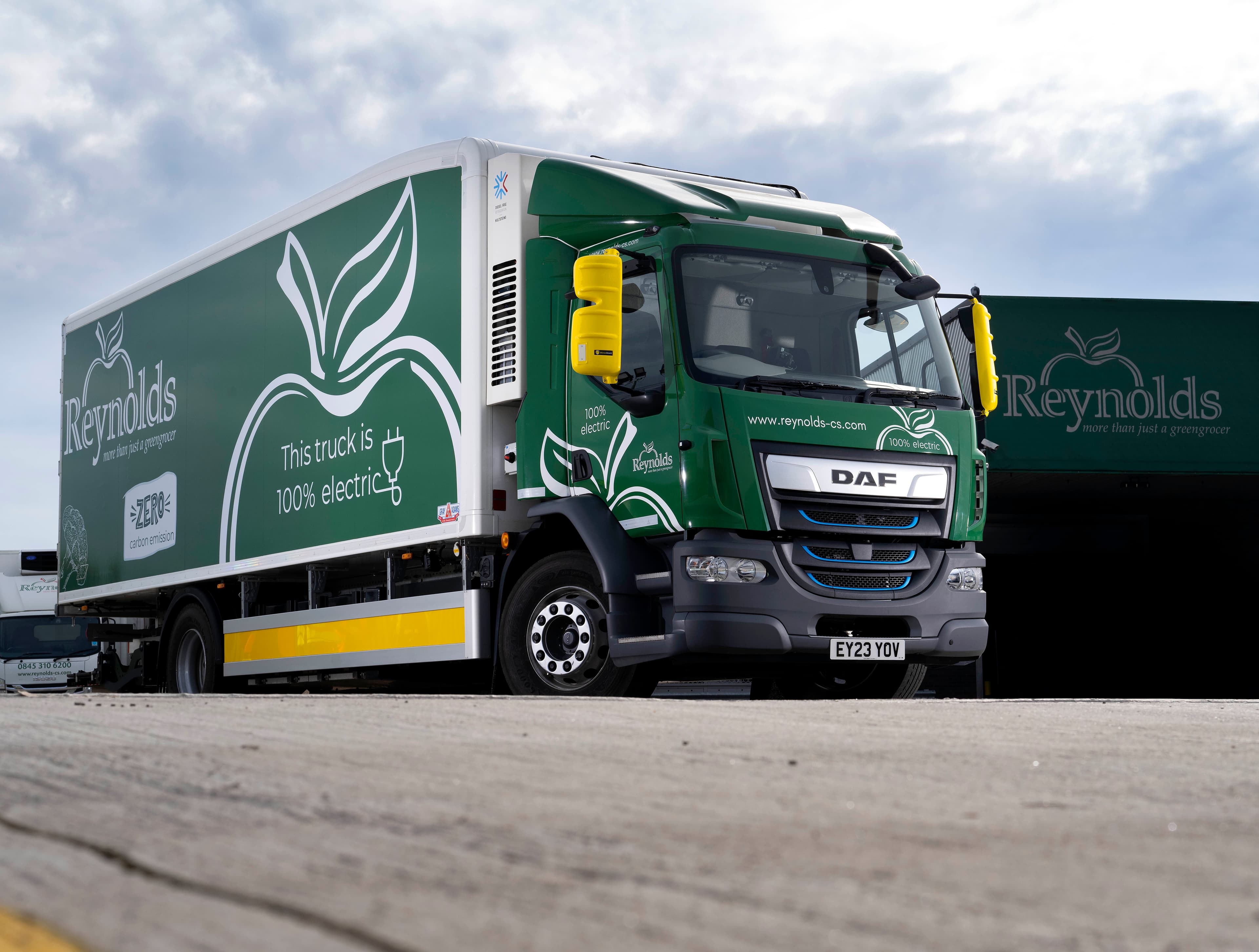 DAF LF Electric Hits The Road For Reynolds Catering