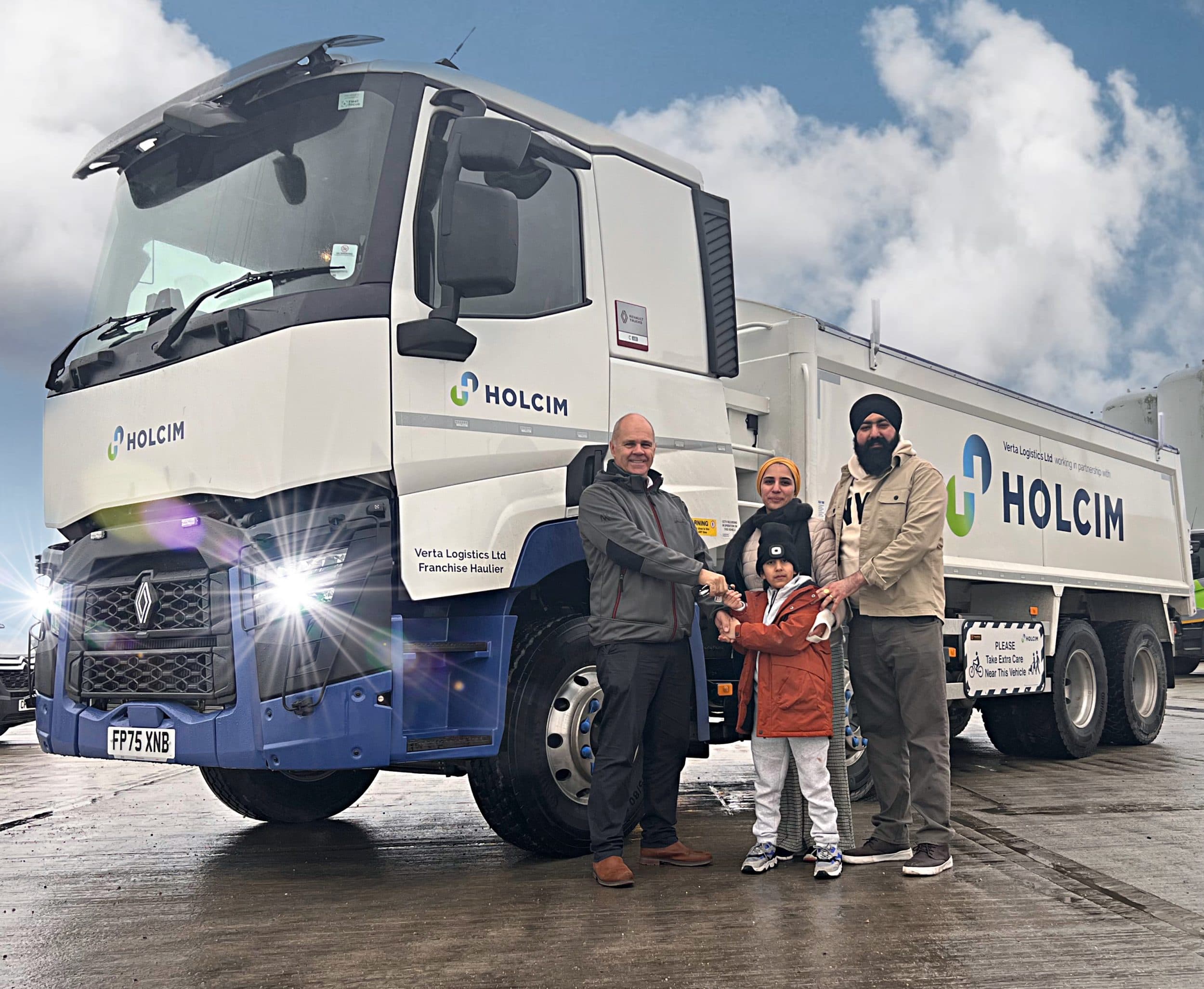 Verta Logistics Ltd Enters Construction Haulage Market with First Renault Trucks C Range